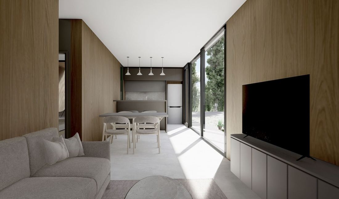 Interior Casa Woods
