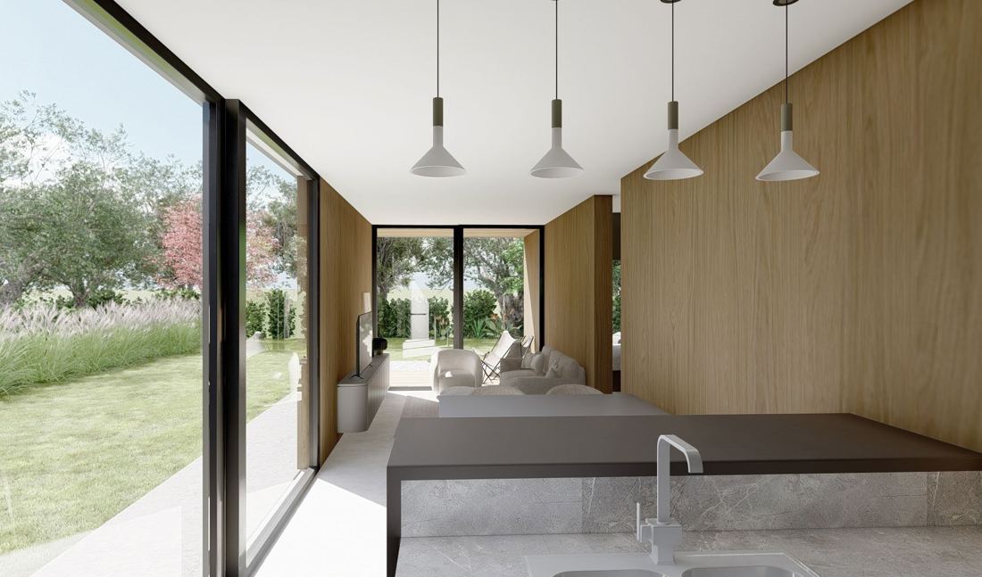 Interior Casa Woods