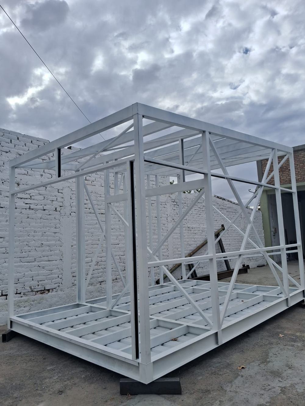 Steel frame